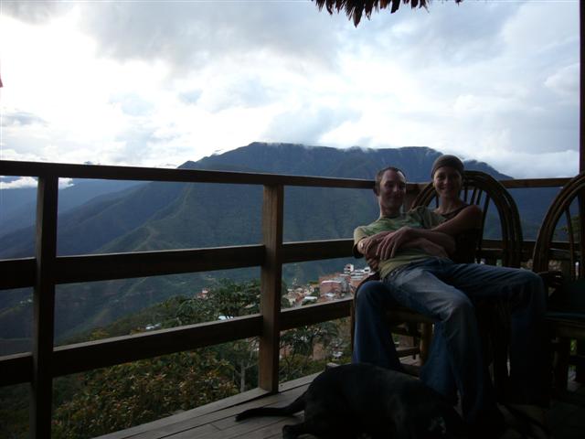 Travel - Bolivia - Coroico - Coroico and Hotel Esmeralda